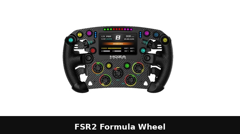 Volante MOZA FSR2 para Sim Racing en Argentina