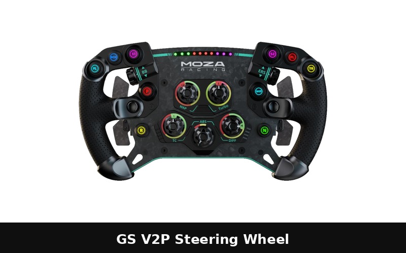 Volante MOZA GS V2P para Sim Racing en Argentina