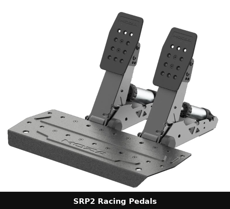 Pedalera MOZA SRP2 para Sim Racing en Argentina