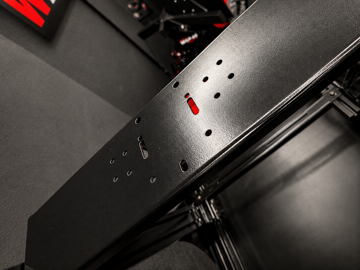 Placa multiperforada para volante del cockpit Wayne WCP-09